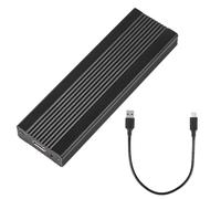 RASTKY Boîtier SSD M.2 USB3.1 Type-C Haute Vitesse avec Coque en Alliage D'aluminium pour Un Transfert de Données Rapide, Idéal pour Les Professionnels (Protocole Unique)