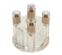 RASTKY Bouchon de Distributeur de Voiture, Moteur Durable AC905509 pour Bug Ghia Baja Bus pour Super 1971 - 1979 Métal (Transparent)