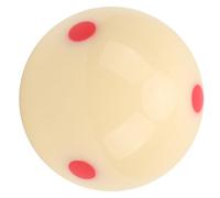 RASTKY Boule de Queue Redpoint en Résine de 52,5 Mm pour la Pratique et L'entraînement du Billard, Rondeur Lisse pour Améliorer Les Compétences, pour Les Joueurs, 1 Pièce