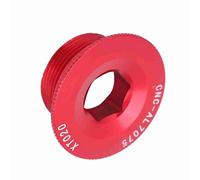 RASTKY Boulon du Bras de Manivelle en pour Le Capuchon de Support de Vélo de Route de Montagne M20 * 10 Vis de la Pédue - - Vis de Support Inférieur sans Bouchon (Rouge)