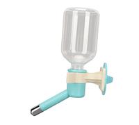 RASTKY Bouteille d'eau Suspendue pour Animaux de Compagnie, Distributeur d'eau pour Animaux de Compagnie, Bouteilles 'arrosage Automatiques Suspendues pour Petits, Chiens, Cochons 'Inde, (Blue)