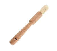 RASTKY Brosse de Cuisson en Bois pour Barbecue, Outil de Cuisine Sûr et Non Toxique pour L'huile, la Sauce, le Beurre, Poignée Durable et Respectueuse de L'environnement pour le Barbecue ou la