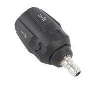 RASTKY Buse de Lavage électrique Polyvalente Universelle 5 en 1 pour Un Nettoyage Rapide, Idéale pour Les Zones à Fort Trafic et Les Bateaux Laiton + Acier Inoxydable