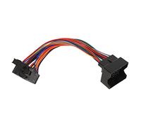 RASTKY Câble Adaptateur Quadlock Installation Simple Universelle pour Faisceau de Câbles D'autoradio Matériau ABS de qualité Supérieure pour Adaptateur D'autoradio à 40 Broches Fil de Faisceau de