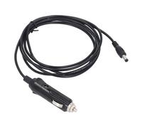 RASTKY Câble d'alimentation Allume-Cigare de 2 M - Câble d'alimentation étanche IP68 18 AWG pour Antenne Parabolique, Caméras, Vidéosurveillance, écrans, etc.