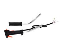 RASTKY Câble de Commutateur de Poignée de -Bordure en Tube D'aluminium, Accessoire de Jardin Fiable, Facile à Utiliser et Parfait pour Débroussailleuse, Gâchette D'accélérateur Complète, 38,6