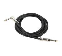 RASTKY Câble de Guitare de Scène Cordon de Guitare à Angle Droit Haute Performance Cordon D'ampli 6,35 Mm pour Guitares électriques, Batterie électronique, 10 Pieds (10 pieds)