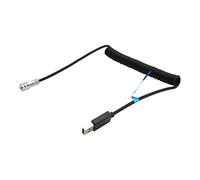 RASTKY Câble de Sortie USB vers 2 Broches Câble d'alimentation Puissant pour Caméra BMPCC 4K 6K Prolonge la Durée de Vie de la Batterie de la Caméra pour Les Cinéastes comme sur Les Images