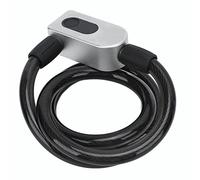 RASTKY Câble de Verrouillage à Empreintes Digitales, Haute qualité, Antivol, pour Véhicules électriques, Déverrouillage Rapide, Portable, 1 unité