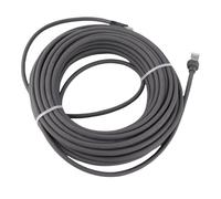 RASTKY Câble D'extension Ethernet Haute Vitesse étanche pour une Réception de Signal Forte, Jours Ensoleillés, Pluvieux et Orageux, adapté à Tout Environnement Caoutchouc Gris Cuivre (49 pieds/15 m)