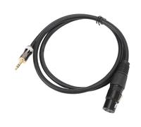 RASTKY Câble Féminin de 3,5 Mm Mâle à Xlr - Professional 3,5 Mm à Xlr Adaptermicrophone Sound Mixer Carte Son CamCrorderCamera Numérique -, Pieds