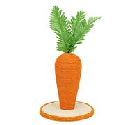 RASTKY Cadre d'escalade Vertical en Sisal pour Carottes, Poste à Gratter pour Chats d'intérieur, Entraînement pour Chatons, Dispositif à Gratter en Sisal