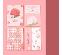 RASTKY Cahiers de Dessins Animés, Remplis de Pâte à Eau, Papier de qualité A, 32 Pages pour Rédiger des Listes de Tâches, Idéal pour une Utilisation au Bureau (Jus de pêche (prix unique))