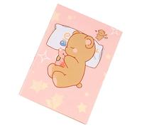 RASTKY Cahiers de Dessins Animés, Remplis de Pâte à Eau, Papier de qualité A, 32 Pages pour Rédiger des Listes de Tâches, Idéal pour une Utilisation au Bureau (Petit Ours Dix Mille Sommeils (Prix du