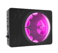 RASTKY Caisson de Basses alimenté sous Le Siège, 10 Pouces, 1200W, Amplificateur intégré, Lumière LED, Télécommande pour Voiture, Camion, SUV, Caisson de Basses Actif (Colorful)