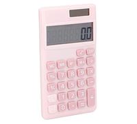 RASTKY Calculatrice Portative à Double Alimentation à Batterie Solaire à 8 Chiffres avec Grand écran LCD, Gros Boutons Sensibles, Matériau ABS Léger, pour Le Bureau, l'école, Le Budget Familial et