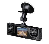 RASTKY Caméra de Tableau de Bord 360° 4 Canaux 1080P Avant Arrière Gauche Droite pour Voitures, Carte 64 Go, 4 Lumières IR, Vision Nocturne WDR, Enregistrement en Boucle en Mode
