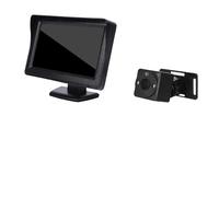 RASTKY Caméra de Voiture pour bébé 1080P Face Arrière avec Vision Nocturne pour la sécurité des Nouveau-nés, Moniteur USB 4.3 pour Les Parents (Caméra arrière avec 2 lumières)