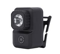 RASTKY Caméra Frontale avec Lumière, Enregistreur Vidéo Portable HD 1080P avec Bandeau Réglable, pour Les Sports de Plein Air, Le Cyclisme de Nuit, la Pêche