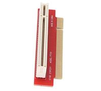 RASTKY Carte Adaptateur PCI Riser Durable à 90 Degrés pour Boîtier de Serveur 1U 2U, Petit Ordinateur, Circuit imprimé de Type Transfert, Tableau Rouge pour Espace limité