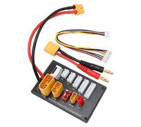 RASTKY Carte de Chargeur Multi-Batterie Lipo, Plaque de Charge équilibrée Parallèle Professionnelle pour Imax B6 B6AC IDST Q6 Lite, Connexion Facile et Matériau de qualité