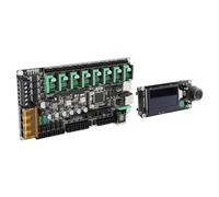 RASTKY - Carte Mère D'imprimante 3D, Carte de Commande à 8 Axes pour MKS V2 Mini12864 V3, Kit D'écran D'affichage Graphique LCD