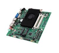 RASTKY Carte Mère Industrielle Précise, Processeur Basse Consommation DDR3L, 2 Canaux, 2 Emplacements XSO-DIMM, Carte Réseau Gigabit pour Dispositifs de sécurité Réseau Professionnels, Pare-feu, 6,7