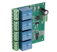 RASTKY Carte Relais sans Fil WiFi à Puce à 4 Canaux pour équipement électronique, Longue Durée de Vie pour Maison Intelligente - Matériau : PCB (DC12V)