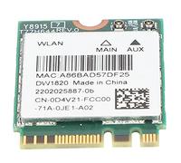 RASTKY Carte sans Fil pour Ordinateur Portable - Adaptateur Double Bande 2,4 G/5 G 802.11A/B//N/AC DW1820 avec 4.1 - Connectivité Haut Débit jusqu'à 867 Mbps