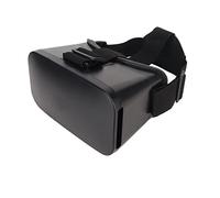 RASTKY Casque VR Lunettes 3D Immersives pour Jeux de Films Noir pour Les Utilisateurs Myopes, Compagnon de Voyage Portable pour la Plupart des Téléphones Mobiles