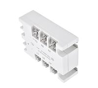 RASTKY Charge de Module de Relais à Semi-conducteurs 480VAC avec Couvercle de sécurité, Fonctionnement Stable Relais à Semi-conducteurs triphasé Module de Contrôle amélioré pour Fours et Moteurs