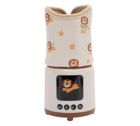 RASTKY Chauffe-biberon Multifonctionnel, Chauffe-lait à Température Constante, Conception à Bruit Blanc pour Apaiser les Bébés, Portable et sans Danger pour les Parents (Lion)