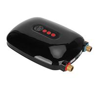 RASTKY Chauffe-eau 6 500 W pour Cuisine et Salle de Bain, Système d'eau Chaude électrique sans Réservoir avec Affichage de la Température en Temps Réel, économie d'énergie, Acier Inoxydable, Sûr