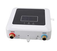 RASTKY Chauffe-eau électrique Chauffage Rapide Température Constante pour la Maison 220V 7500W, Chauffe-eau instantané sans Réservoir pour Cuisine et Salle de Bain (BLACK)