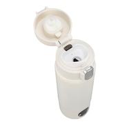 RASTKY Chauffe-Lait Portable Réglable avec Précision, Chauffage Rapide pour les Formules de Lait Maternel des Voyageurs, en Acier Inoxydable 300ML