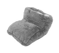 RASTKY Chauffe-pieds électrique Confortable, Antidérapant, Bottes Chauffantes USB pour le Bureau, la Maison, Peluche Thermique épaisse pour Hommes, Femmes et Personnes âgées