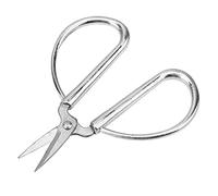 RASTKY Ciseaux à Coudre Vintage en Acier Inoxydable, Ciseaux D'artisanat Artistique pour la Broderie, Mini pour la Couture, L'artisanat en Tissu (SILVER)