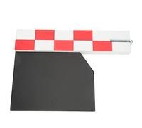 RASTKY Clap Professionnel pour Réalisateur de Films, avec Aimant intégré, Accessoires de Photographie de Scène d'action, 9,8x7,1 Pouces, pour la Production Vidéo (Rouge)