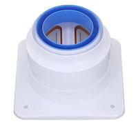 RASTKY Clapet Anti-retour D'échappement de Fumée de Hotte de Cuisine avec Ouverture et Fermeture Automatiques pour Valve de Hotte de Cuisine, Facile à Installer pour/salle de Bain, Matériau ABS