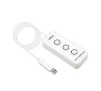 RASTKY Clavier de Programmation USB Multifonction avec Bande Magnétique pour l'efficacité du Travail Mini Clavier pour Jeux Copier-Coller Bureau Améliorant la qualité du Travail et la Vie ABS 6,3 X