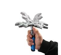 RASTKY Clé à Molette, Outil Multifonctionnel Rotatif à 180 ° pour la Réparation de la Maison et la Plomberie, Construction en Acier au -molybdène, Longueur de 10 Pouces