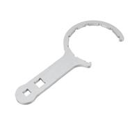 RASTKY Clé pour Bol de Filtre à Carburant en Forme de C 1/2" et 3/8" | Convient aux MIU802434/802804/803096/805073/801158, Poignée Demi-cercle Crantée, Durable, pour Cliquet ou Barre de Coupe