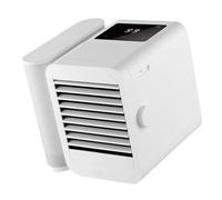 RASTKY Climatiseur Portable, Ventilateur de Refroidissement, Humidificateur, Circulateur pour la Maison, le Bureau, Refroidisseur Personnel USB avec Lumières LED pour les Chaudes Nuits d'été