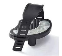 RASTKY Clips D'orteils Cages Sangles Pédales de Vélo Pédales Antidérapantes pour Vélo Bike, Broche de 1/2 Pouces d'exercice à Commande Magnétique (Black #82)