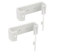 RASTKY Clit de Maintien du Rideau, Clips de Back-Back de Vitres de Look élégant RV, Support de Rideau 2PCS, Facilement Ouvert et fermé, Fixation à Vis pour Le Flux d'air Rafraîchissant,