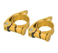 RASTKY Collier de Serrage pour Tige de Selle de 31,8 Mm en Alliage D'aluminium Durable, Clip à Dégagement Rapide pour Tige de Selle de Vélo de 27,2 Mm, Facile à Installer et Pratique à Détacher,