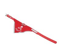 RASTKY Collier écharpe pour Animaux de Compagnie au Design Cool, Bande Réfléchissante, Idéal pour la Promenade, Les Chiens et Les Chats, Matériau PU, comme Le Montrent Les Images, 1x Collier pour