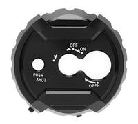 RASTKY Colorfast - Couvercle de Verrouillage de Siège Antirouille, adapté à Nmax 125 150 155 2015-2019, Installation Fixe Facile (BLACK)