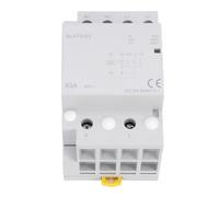 RASTKY Commutateur de Transfert Automatique de Type Contacteur 63A, Matériaux de qualité Supérieure, Vitesse de Commutation de Niveau Milliseconde, pour Systèmes D'alimentation de Secours, PC Ignifuge