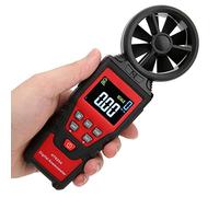 RASTKY Compteur de Vitesse du Vent Portable avec écran LCD USB, Mesure Numérique du Volume D'air, Mini Pratique pour Divers Ventilateurs, Plastique comme sur les images.